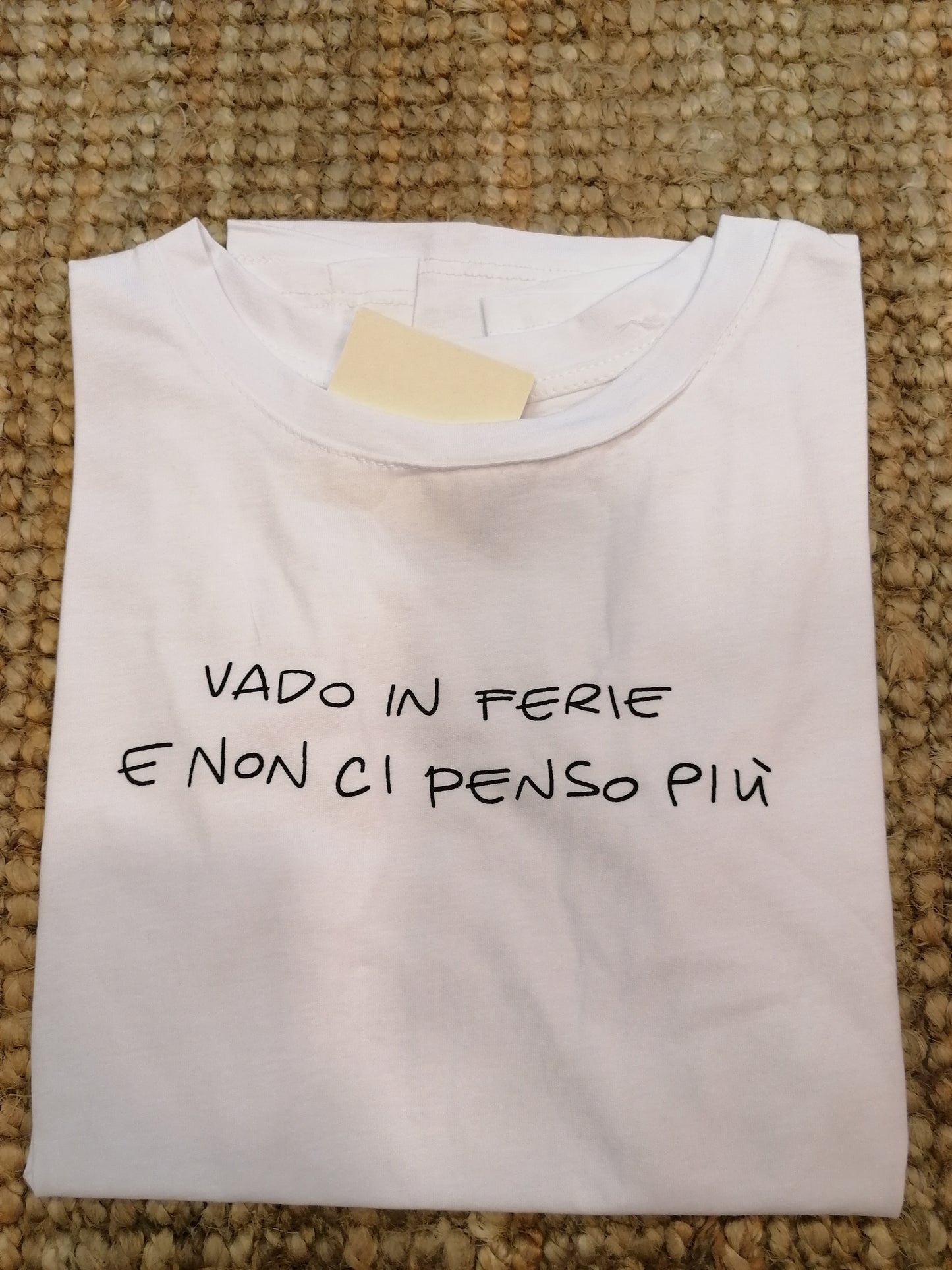 T-shirt VADO IN FERIE E NON CI PENSO PIÙ